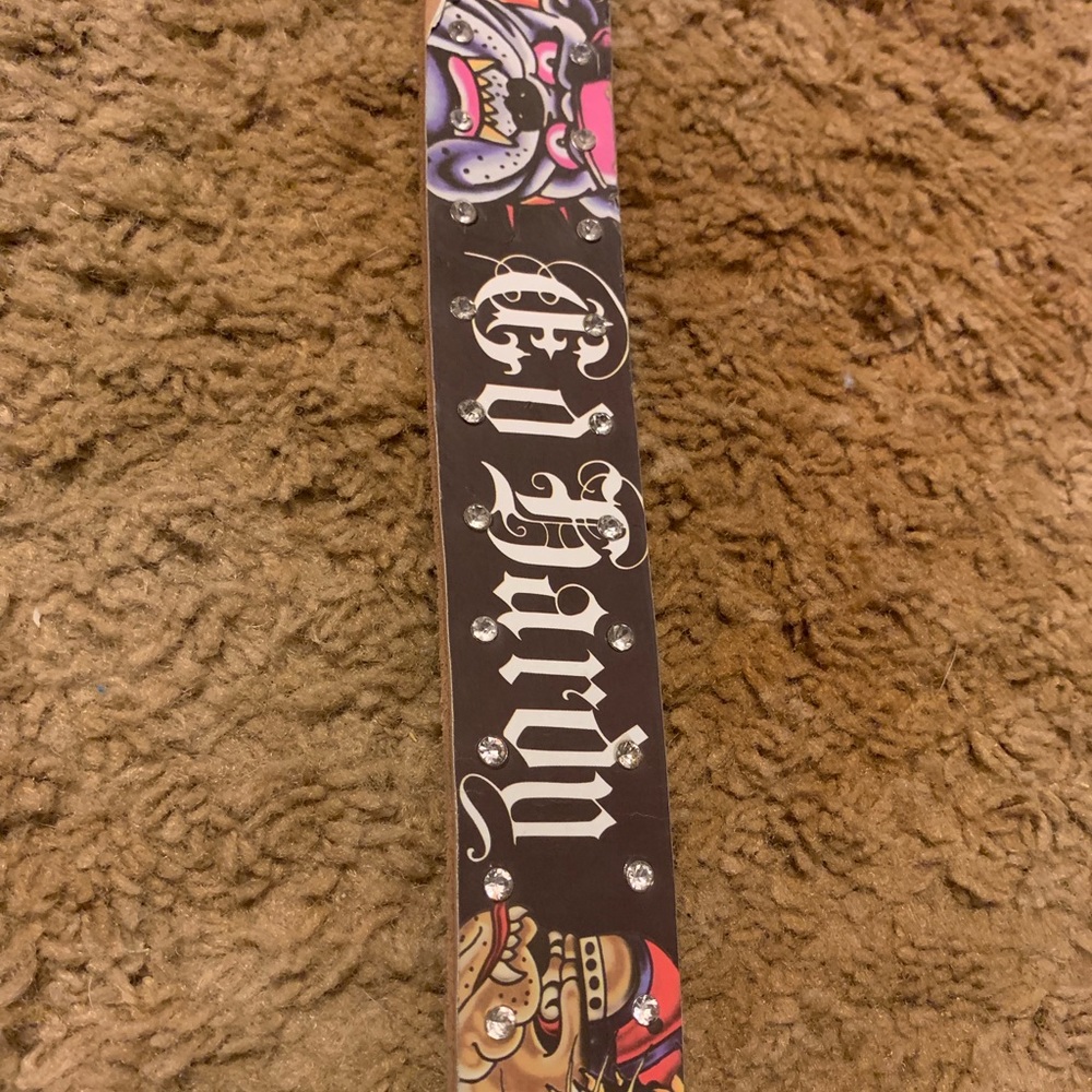 Ed Hardy belt. Medium size. Used